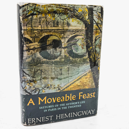 A Moveable Feast by Ernest Hemingway [FIRST EDITION • FIRST PRINTING] 1964 • Scribner