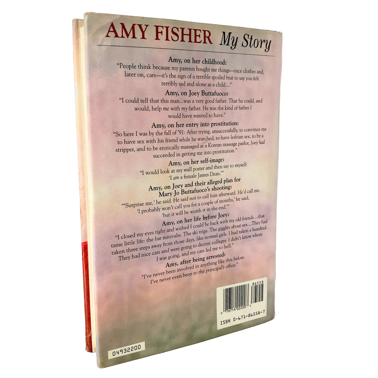 My Story by Amy Fisher [FIRST EDITION • FIRST PRINTING] 1993 • Pocket