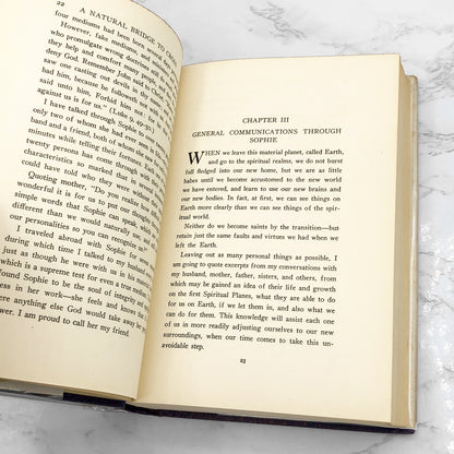 A Natural Bridge To Cross by Eva Burton [FIRST EDITION] 1935 • G.P. Putnam's Sons  • Rare Antique Occultism