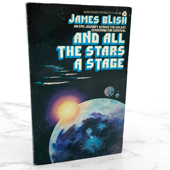 And All The Stars A Stage by James Blish [FIRST PAPERBACK EDITION] 1974 • Avon