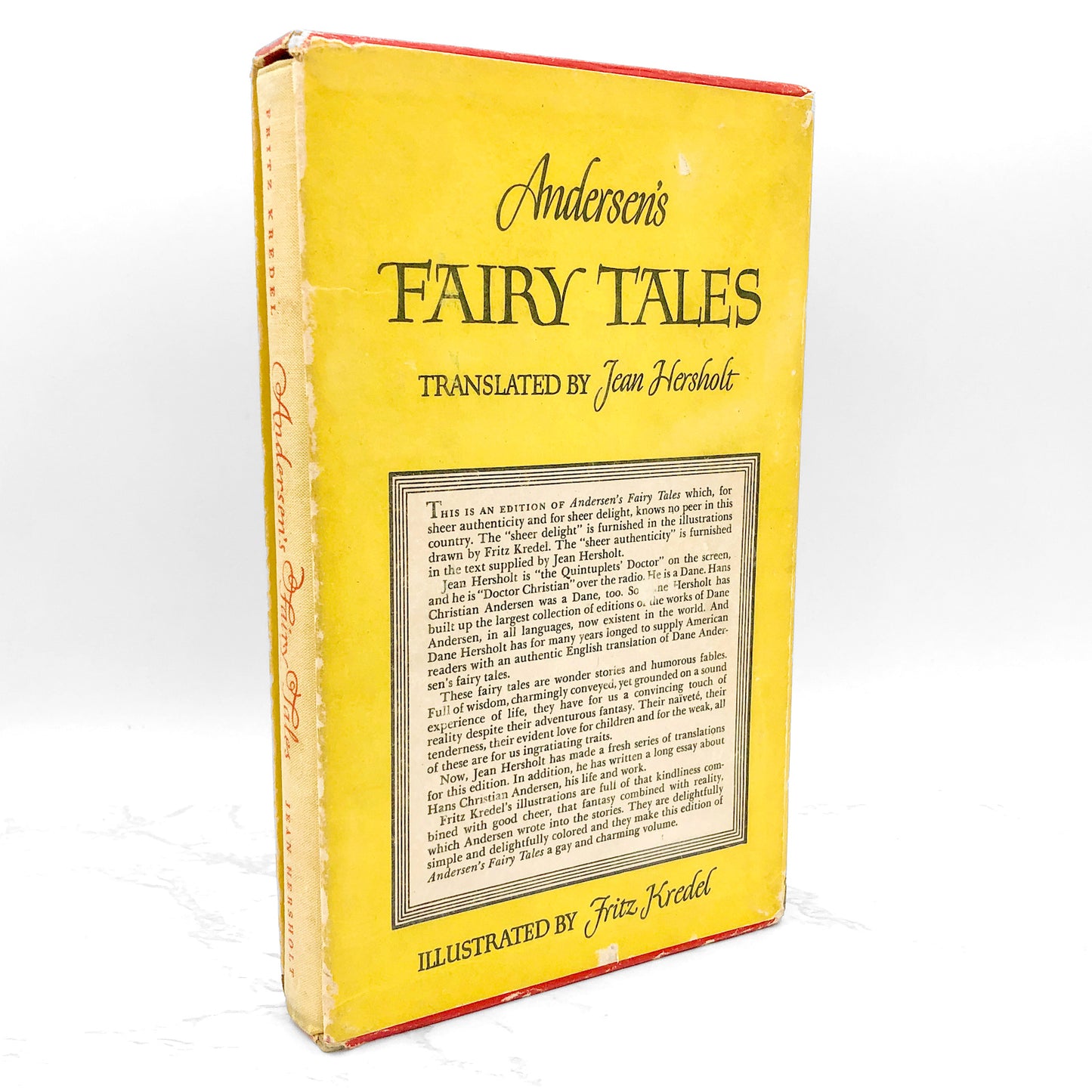 Andersen's Fairy Tales by Hans Christian Andersen [ILLUSTRATED HARDCOVER] 1942 • The Heritage Press