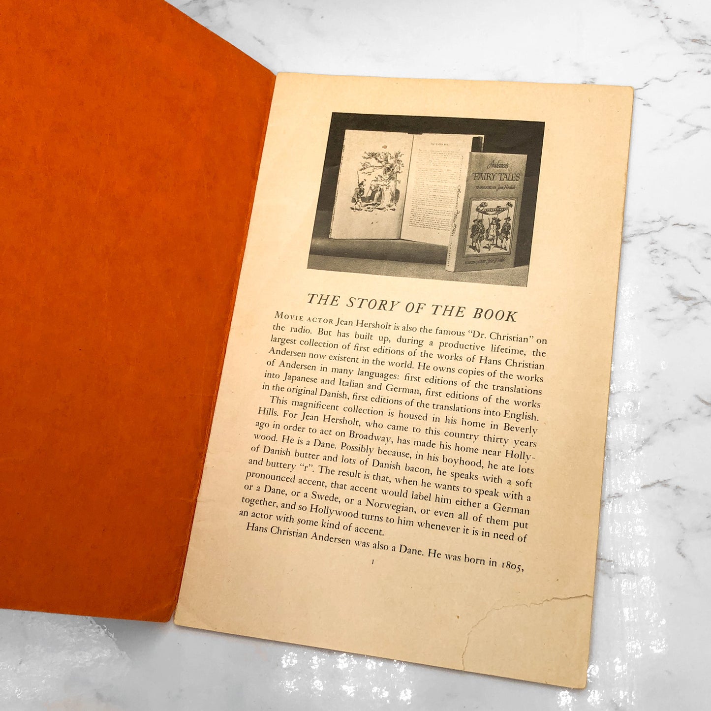 Andersen's Fairy Tales by Hans Christian Andersen [ILLUSTRATED HARDCOVER] 1942 • The Heritage Press