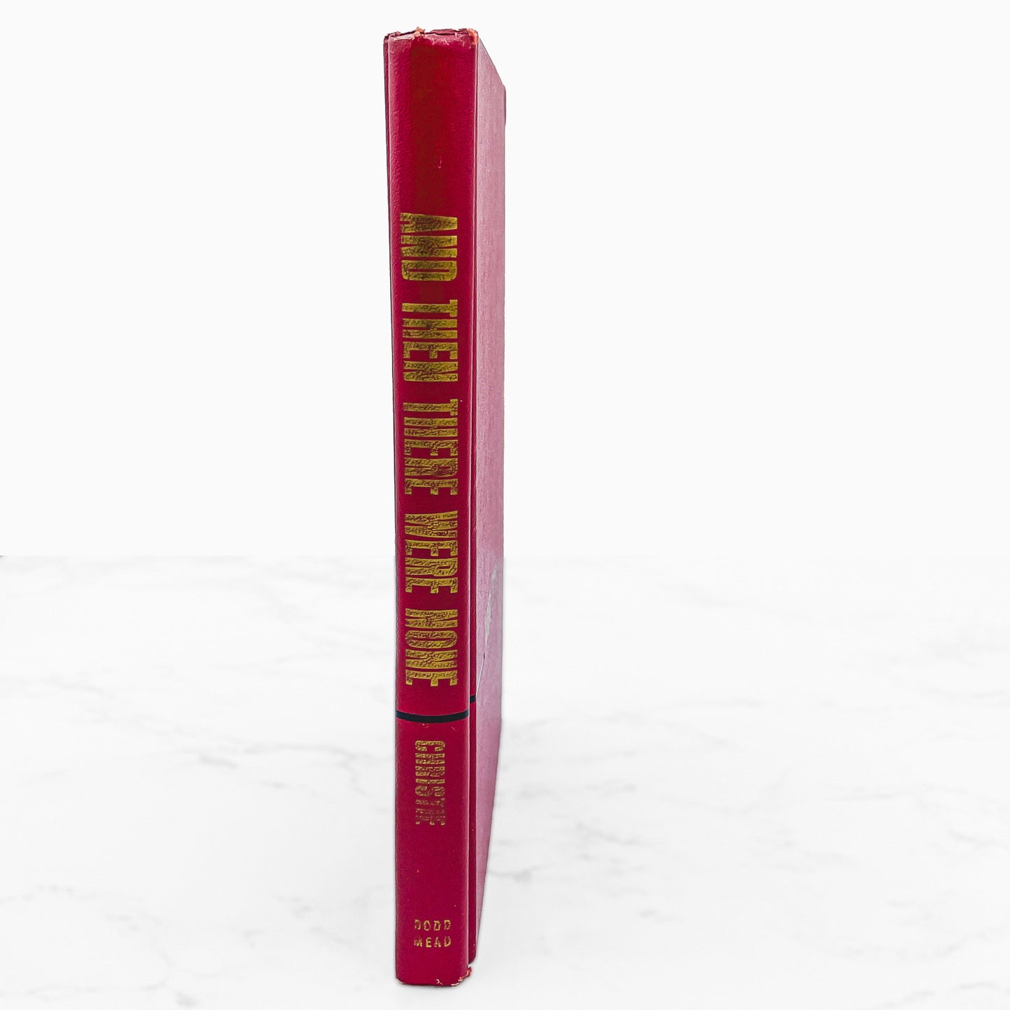 And Then There Were None by Agatha Christie [1966 HARDCOVER] • Book Club Edition • Dodd Mead