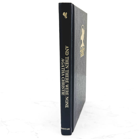 And Then There Were None by Agatha Christie [1983 HARDCOVER] • Bantam Books