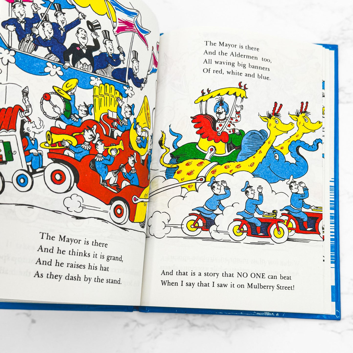 And to Think That I Saw It on Mulberry Street  Dr. Seuss [1964 HARDCOVER] BCE • Vanguard