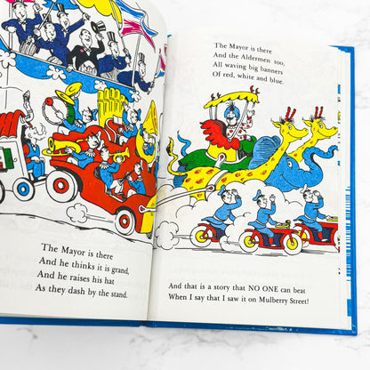 And to Think That I Saw It on Mulberry Street  Dr. Seuss [1964 HARDCOVER] BCE • Vanguard