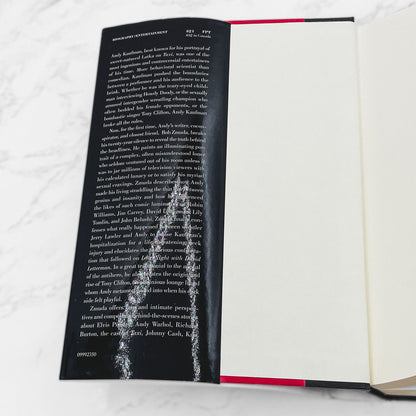 Andy Kaufman Revealed! Best Friend Tells All by Bob Zmuda [FIRST EDITION] 1999