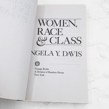 Women, Race & Class by Angela Y. Davis [Trade Paperback] 1983 • Vintage