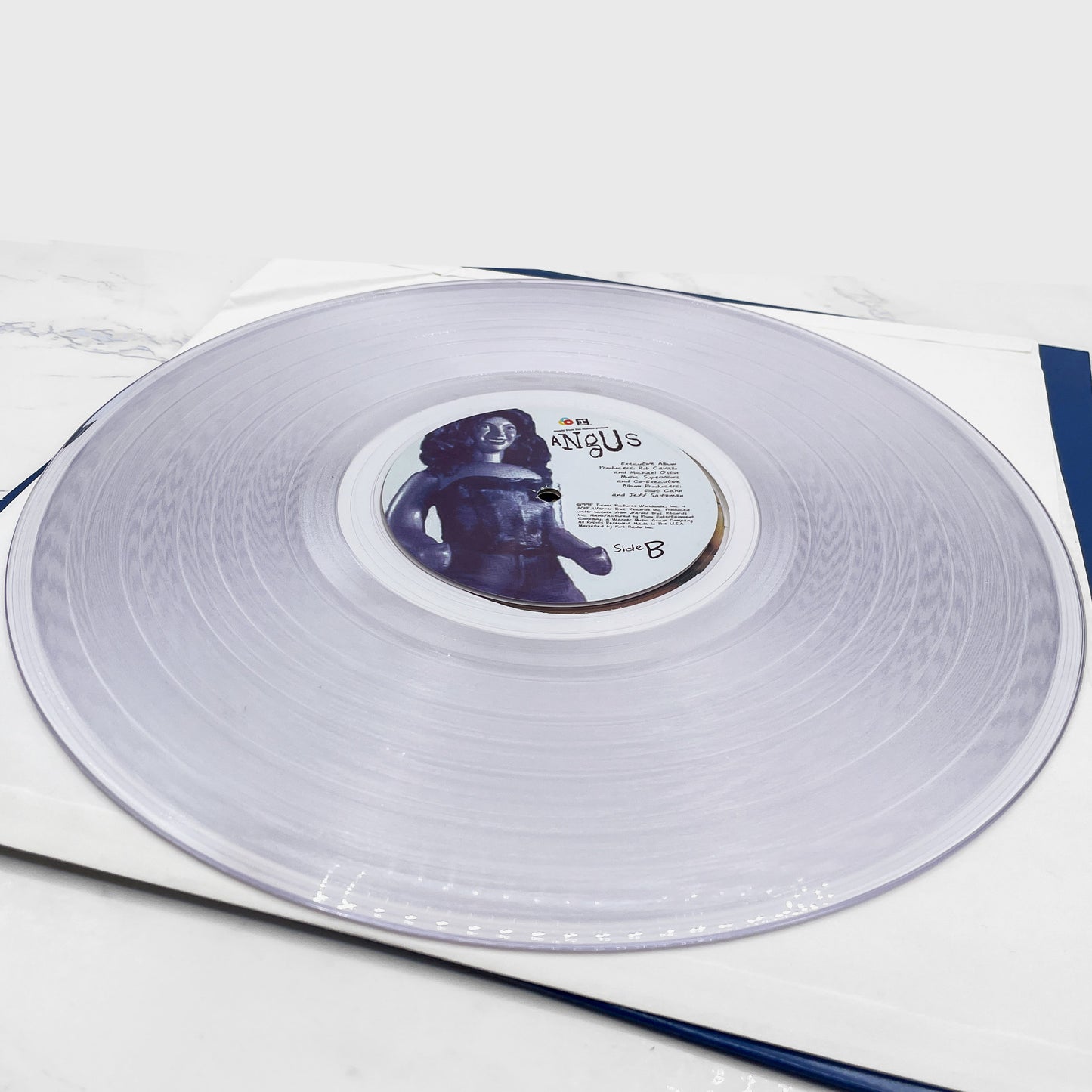 Angus - Music From The Motion Picture Soundtrack [VINYL LP] 2015 • First Press! • Clear Vinyl • SRC