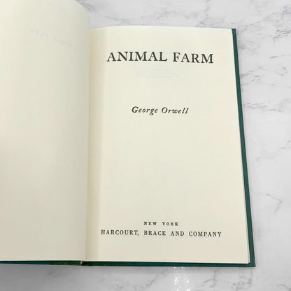 Animal Farm by George Orwell [1946 HARDCOVER] • Harcourt Brace & Co.