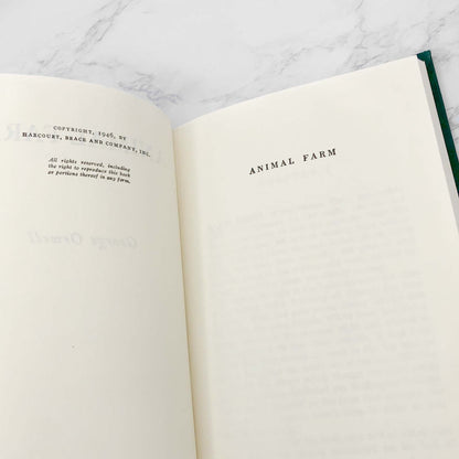 Animal Farm by George Orwell [1946 HARDCOVER] • Harcourt Brace & Co.