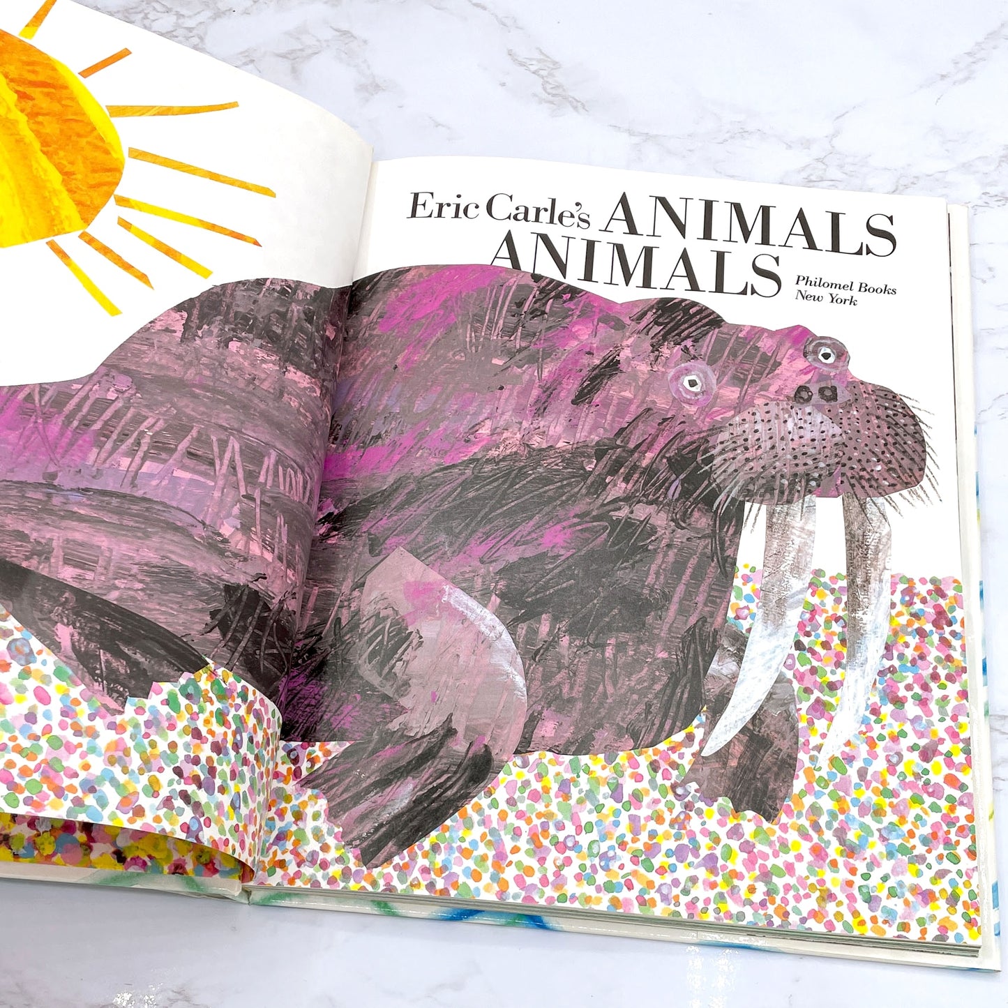 Animals Animals by Eric Carle [FIRST EDITION] 1989 • Philomel Books