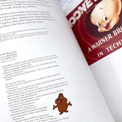 Warner Bros. Animation Art: The Characters, Creators & Limited Editions by Jerry Beck & Will Friedwald [FIRST EDITION ART BOOK] 1997