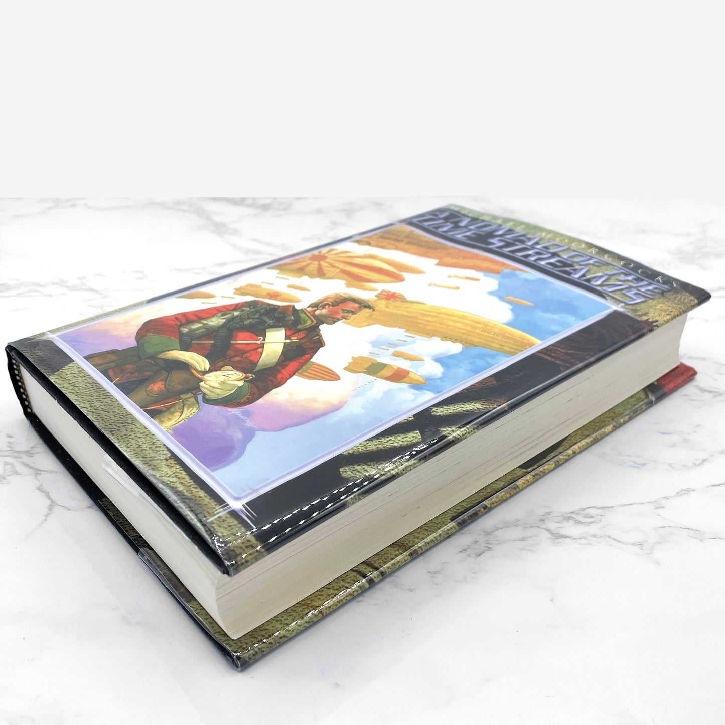 A Nomad of the Time Streams by Michael Moorcock [FIRST HARDCOVER EDITION] 1995 • White Wolf