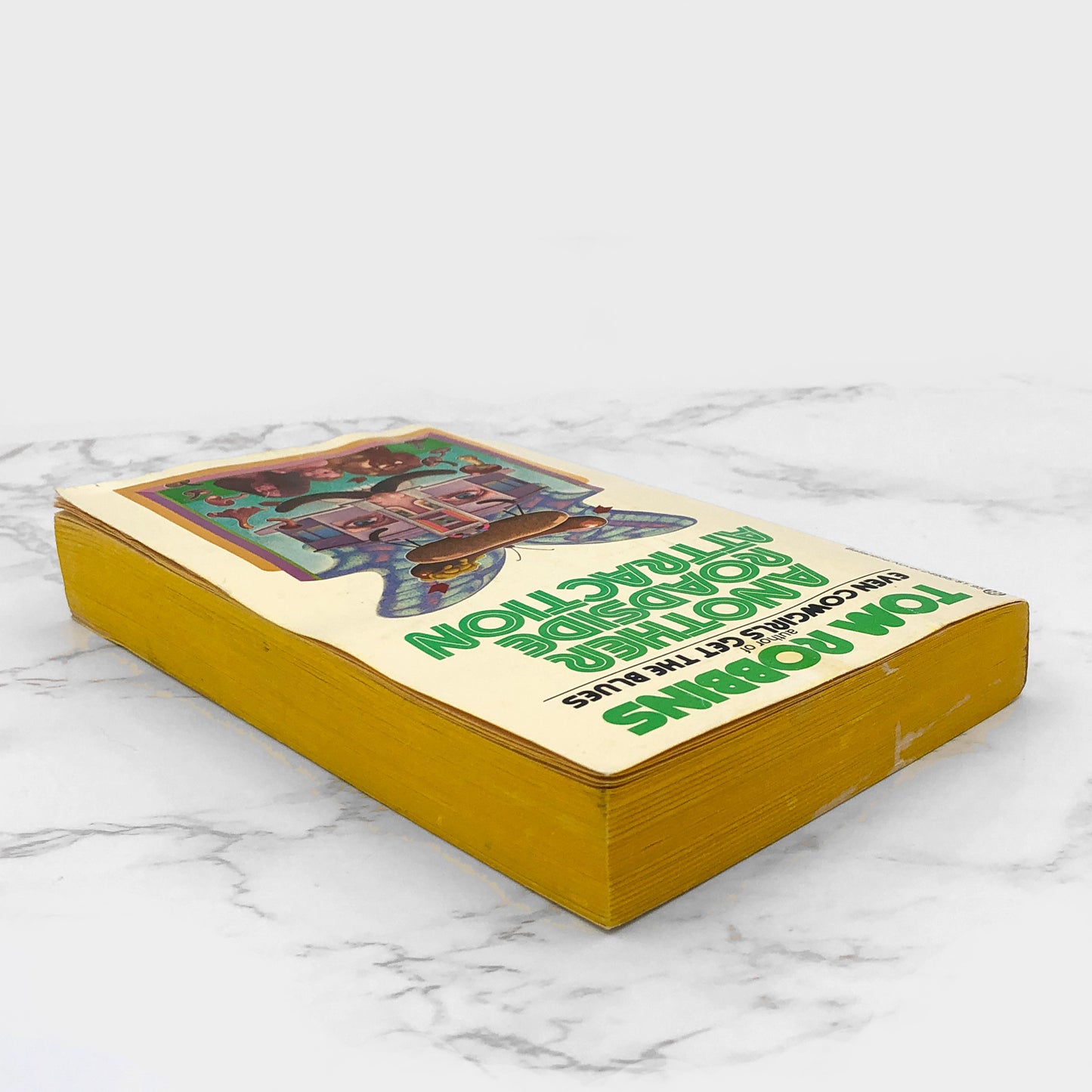 Another Roadside Attraction by Tom Robbins [1977 PAPERBACK] • Ballantine