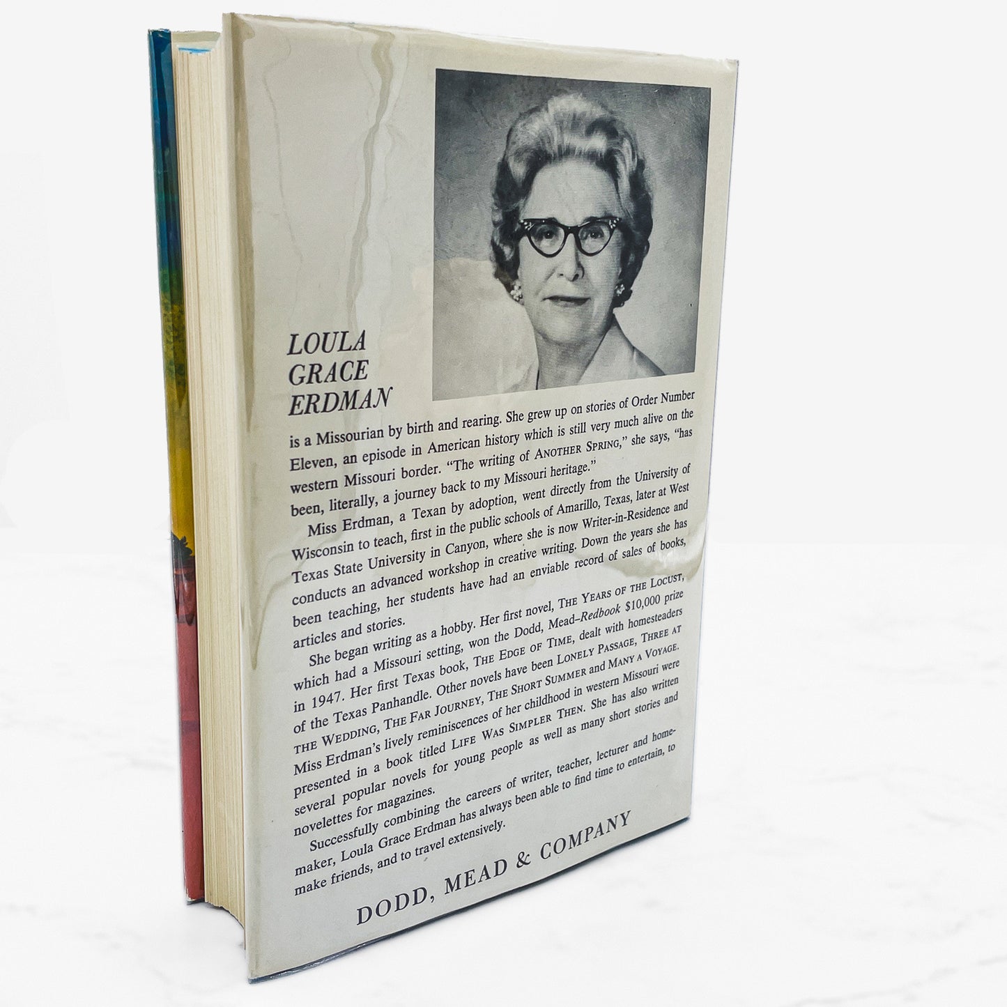 Another Spring by Loula Grace Erdman SIGNED! [FIRST EDITION] 1966 • Dodd Mead & Co.