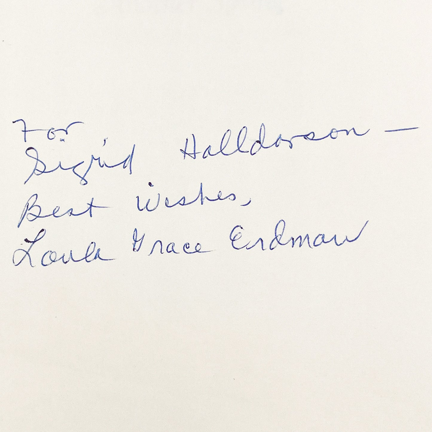 Another Spring by Loula Grace Erdman SIGNED! [FIRST EDITION] 1966 • Dodd Mead & Co.