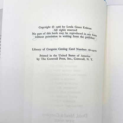 Another Spring by Loula Grace Erdman SIGNED! [FIRST EDITION] 1966 • Dodd Mead & Co.