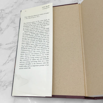 Anything We Love Can Be Saved: A Writer's Activism by Alice Walker SIGNED! [FIRST EDITION] 1997 • Random House