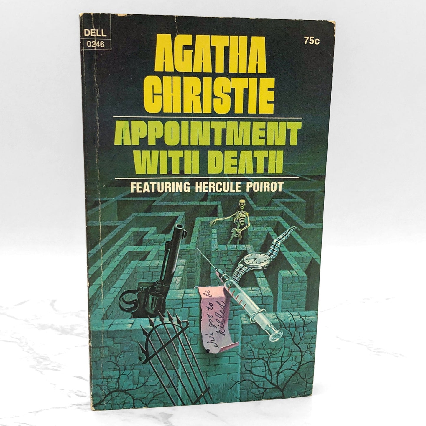 Appointment with Death by Agatha Christie [1971 PAPERBACK] • Dell Books