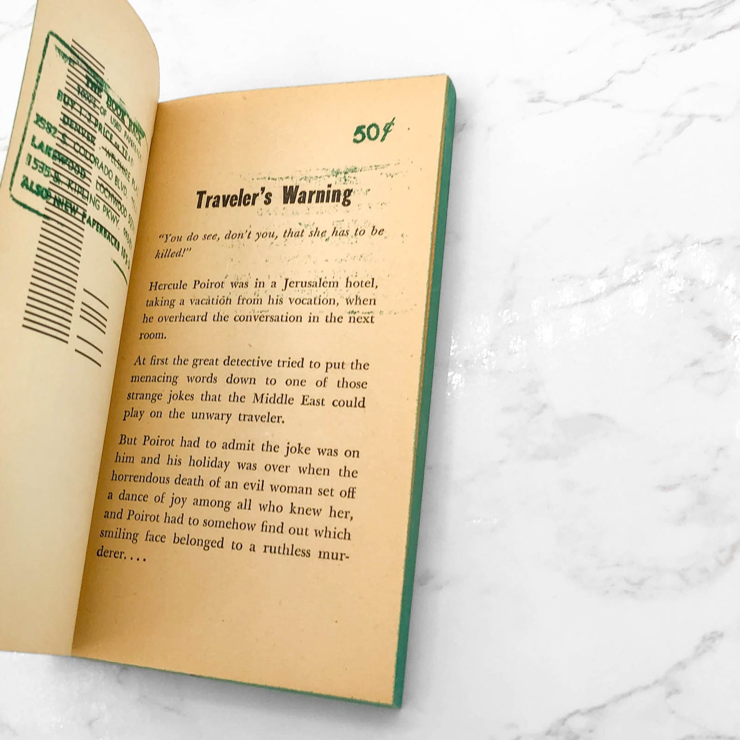 Appointment with Death by Agatha Christie [1971 PAPERBACK] • Dell Books