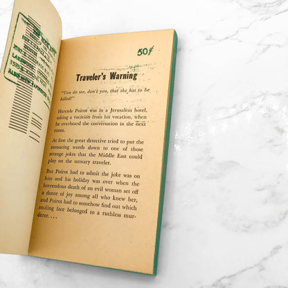 Appointment with Death by Agatha Christie [1971 PAPERBACK] • Dell Books