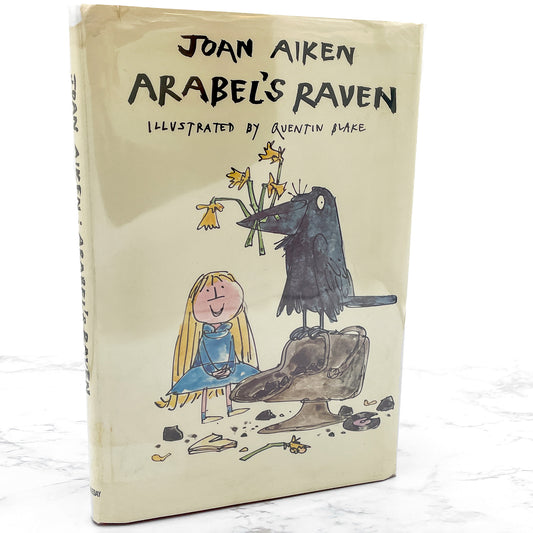 Arabel's Raven by Joan Aiken & illustrated by Quentin Blake [FIRST EDITION] • 1974 • Doubleday & Co.