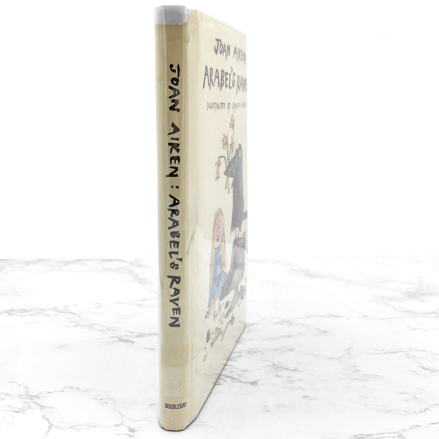 Arabel's Raven by Joan Aiken & illustrated by Quentin Blake [FIRST EDITION] • 1974 • Doubleday & Co.