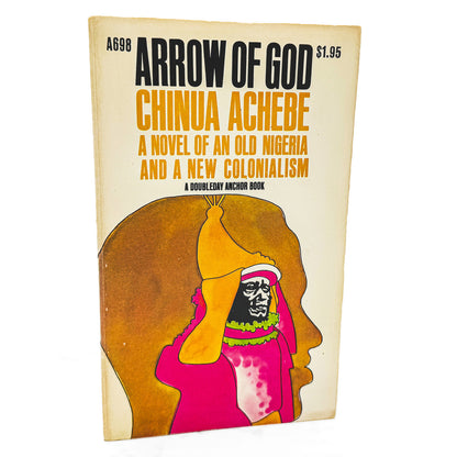 Arrow of God by Chinua Achebe [FIRST U.S. PAPERBACK EDITION] 1969 • Anchor Books