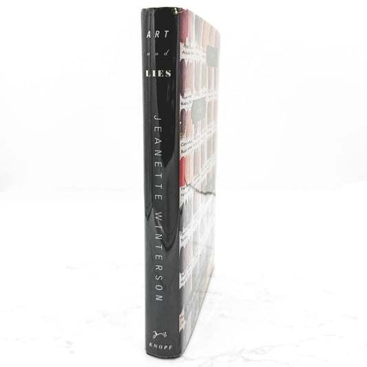 Art and Lies by Jeanette Winterson [U.S. FIRST EDITION • FIRST PRINTING] 1995 • Knopf