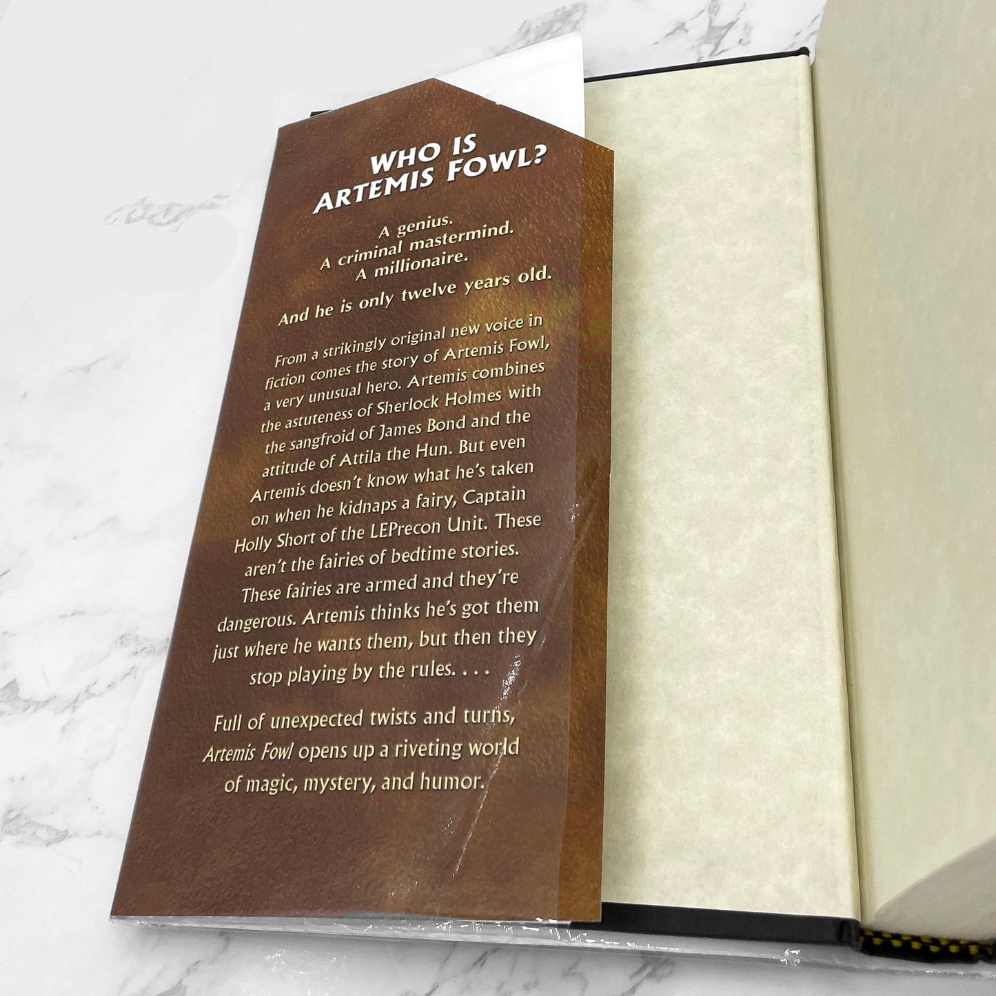 Artemis Fowl by Eoin Colfer [FIRST EDITION] 2001 • Talk Miramax