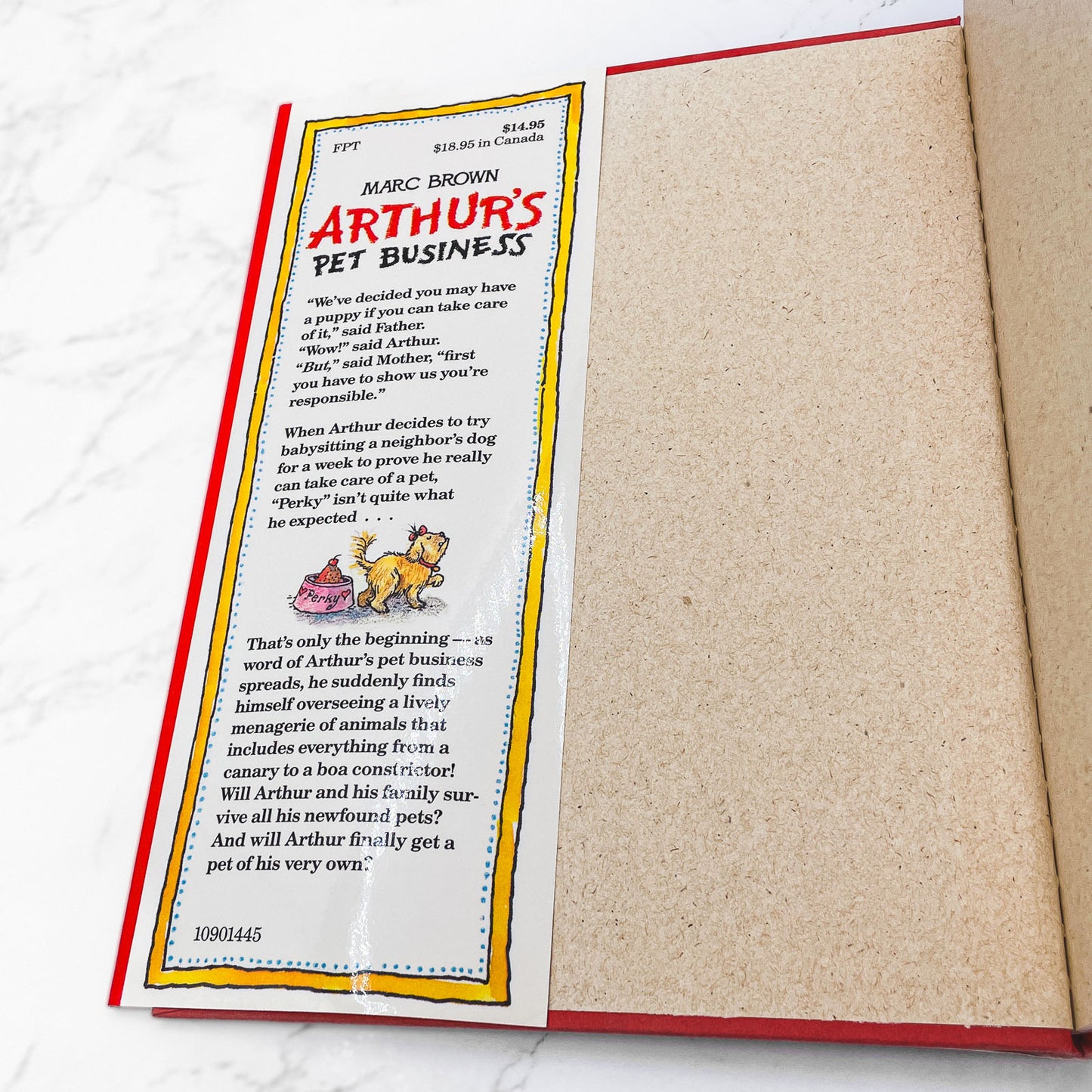Arthur's Pet Business by Marc Brown SIGNED! [FIRST EDITION • FIRST PRINTING] 1990 • Little Brown