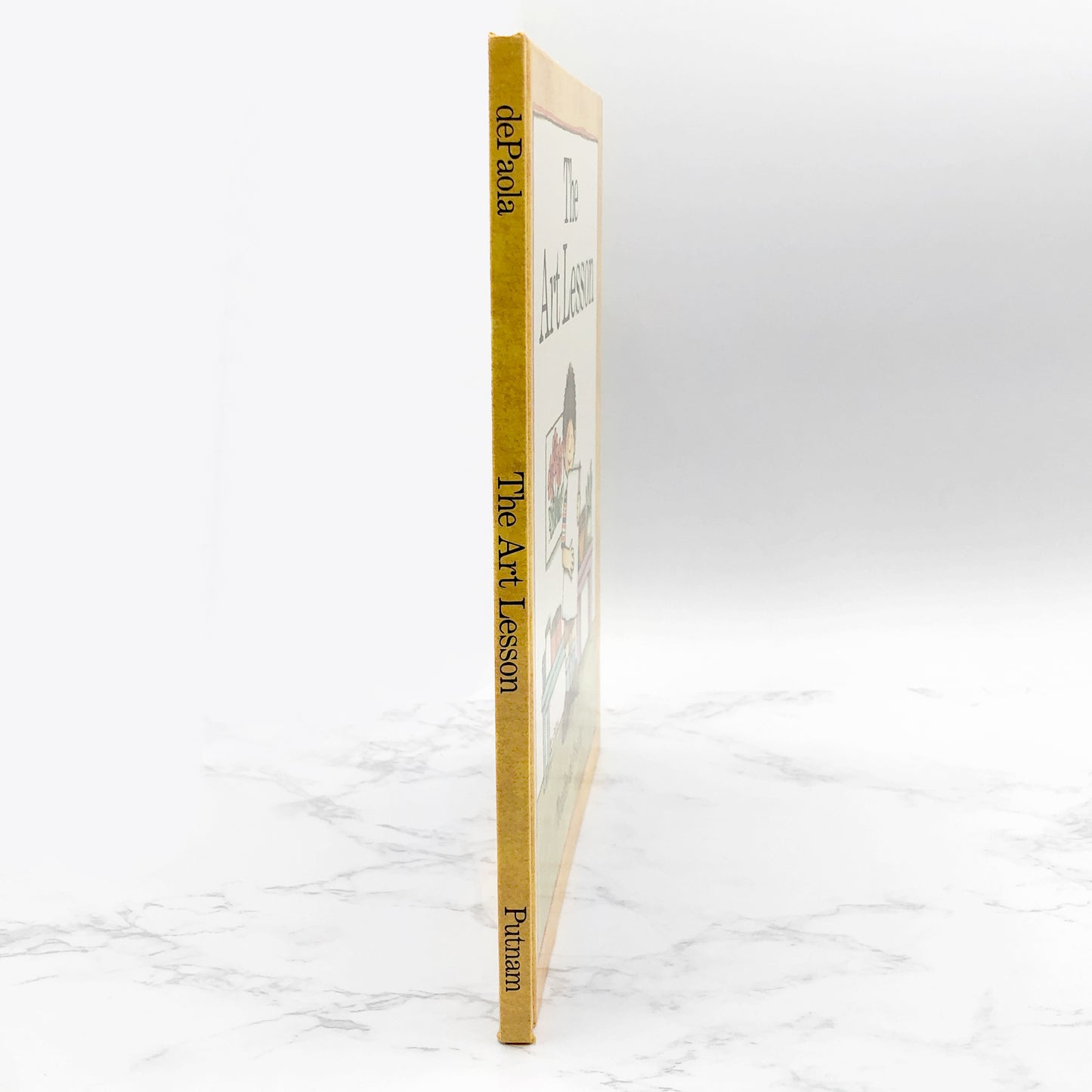 The Art Lesson by Tomie dePaola SIGNED! [FIRST EDITION] 1989 • Putnam