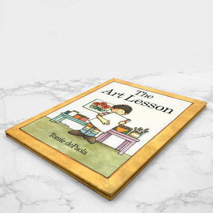 The Art Lesson by Tomie dePaola SIGNED! [FIRST EDITION] 1989 • Putnam
