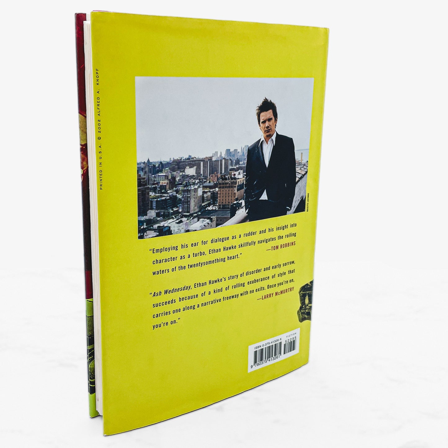 Ash Wednesday by Ethan Hawke [FIRST EDITION] 2002 • Knopf