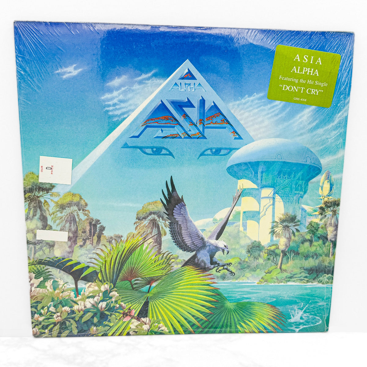 Asia – Alpha [VINYL LP] 1983 • Geffen • Mint in Shrink!