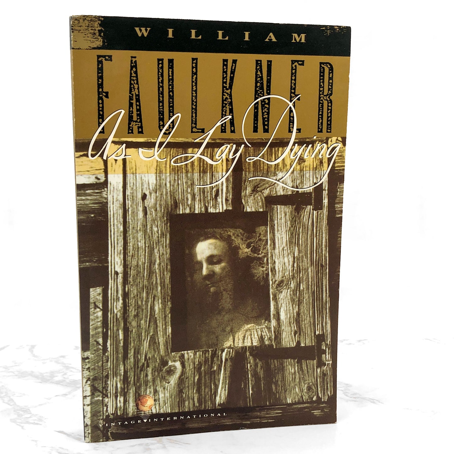 As I Lay Dying by William Faulkner [TRADE PAPERBACK] 1990 • Vintage International