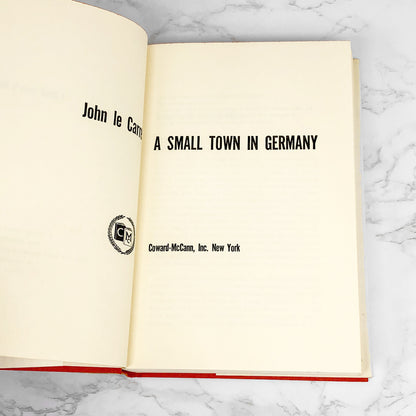 A Small Town in Germany by John Le Carré [FIRST EDITION] 1968 • Coward Mccann