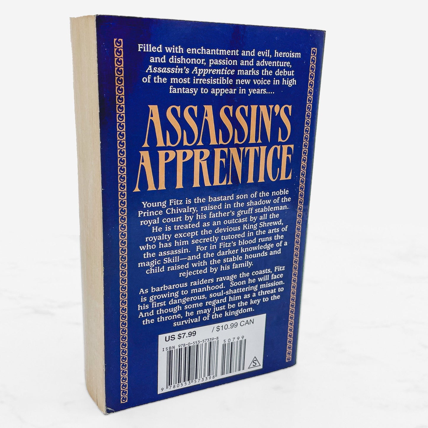 Assassin's Apprentice by Robin Hobb [1996 PAPERBACK] • Bantam Spectra
