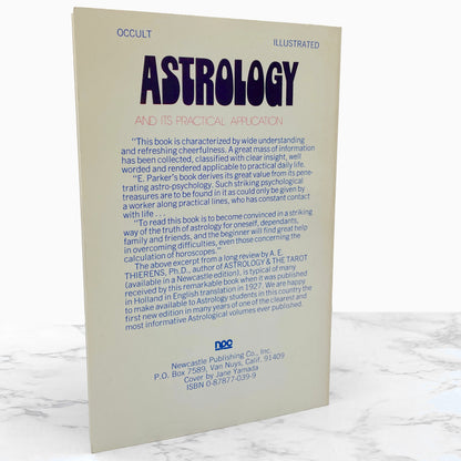 Astrology and Its Practical Application by Else Parker [FIRST EDITION PAPERBACK] 1977 • Newcastle