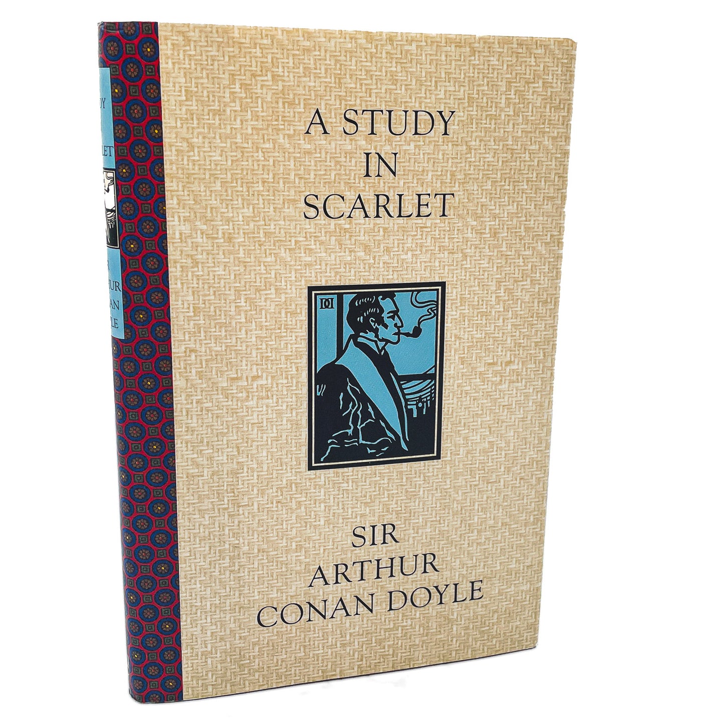 A Study in Scarlet by Arthur Conan Doyle [ILLUSTRATED HARDCOVER] 1994 • BOTM • Sherlock #1