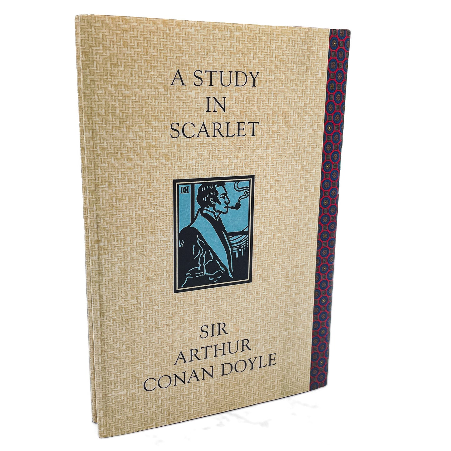 A Study in Scarlet by Arthur Conan Doyle [ILLUSTRATED HARDCOVER] 1994 • BOTM • Sherlock #1