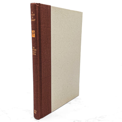 A Study in Scarlet by Arthur Conan Doyle [ILLUSTRATED HARDCOVER] 1994 • BOTM • Sherlock #1