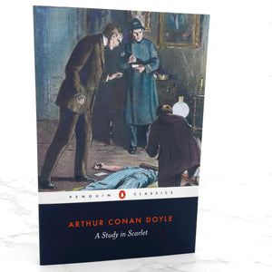 A Study in Scarlet by Arthur Conan Doyle [U.K. TRADE PAPERBACK] 2001 • Penguin Classics