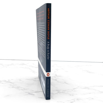 A Study in Scarlet by Arthur Conan Doyle [U.K. TRADE PAPERBACK] 2001 • Penguin Classics