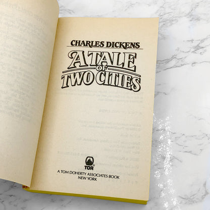 A Tale of Two Cities by Charles Dickens [TOR PAPERBACK] • 1989