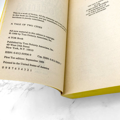 A Tale of Two Cities by Charles Dickens [TOR PAPERBACK] • 1989
