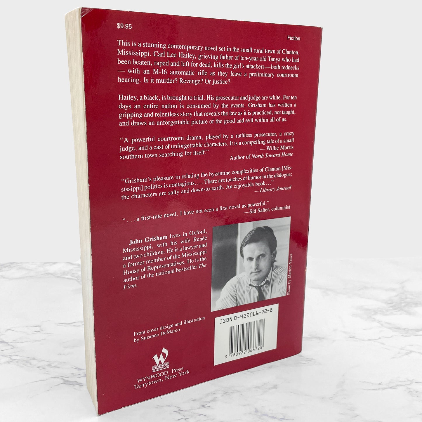 A Time to Kill by John Grisham [FIRST PAPERBACK EDITION] 1989 • The Wynwood Press