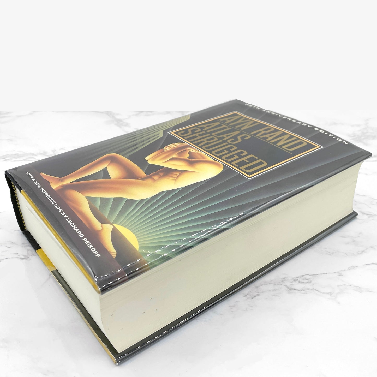 Atlas Shrugged by Ayn Rand [35th ANNIVERSARY HARDCOVER] 1992 • Dutton Books