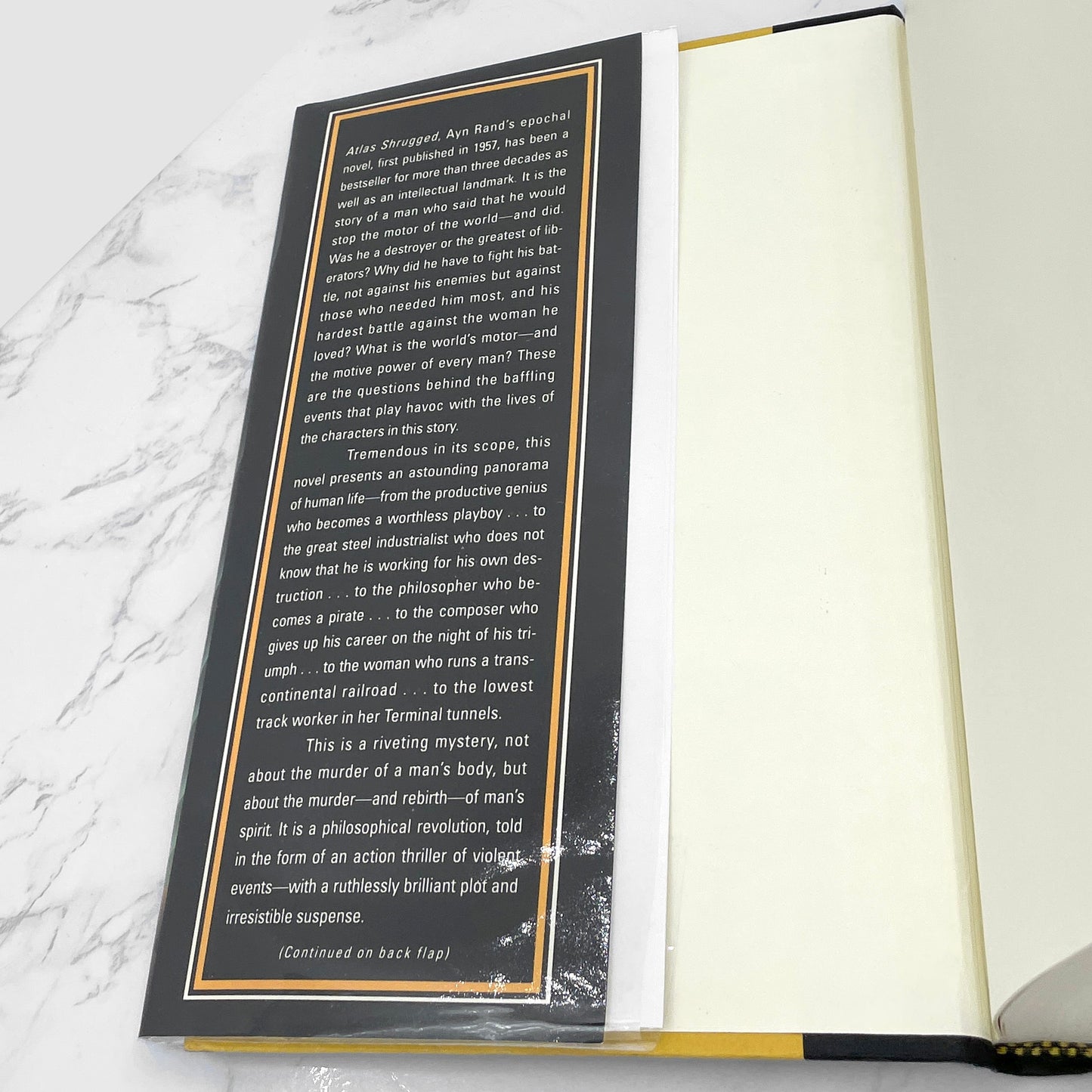 Atlas Shrugged by Ayn Rand [35th ANNIVERSARY HARDCOVER] 1992 • Dutton Books